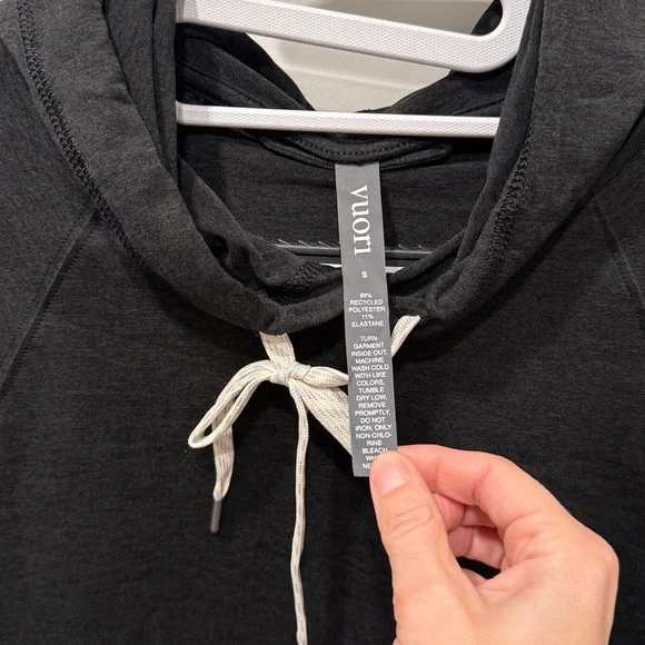 Vuori Oversized Women's Hoodie Size S - Picture 9 of 10